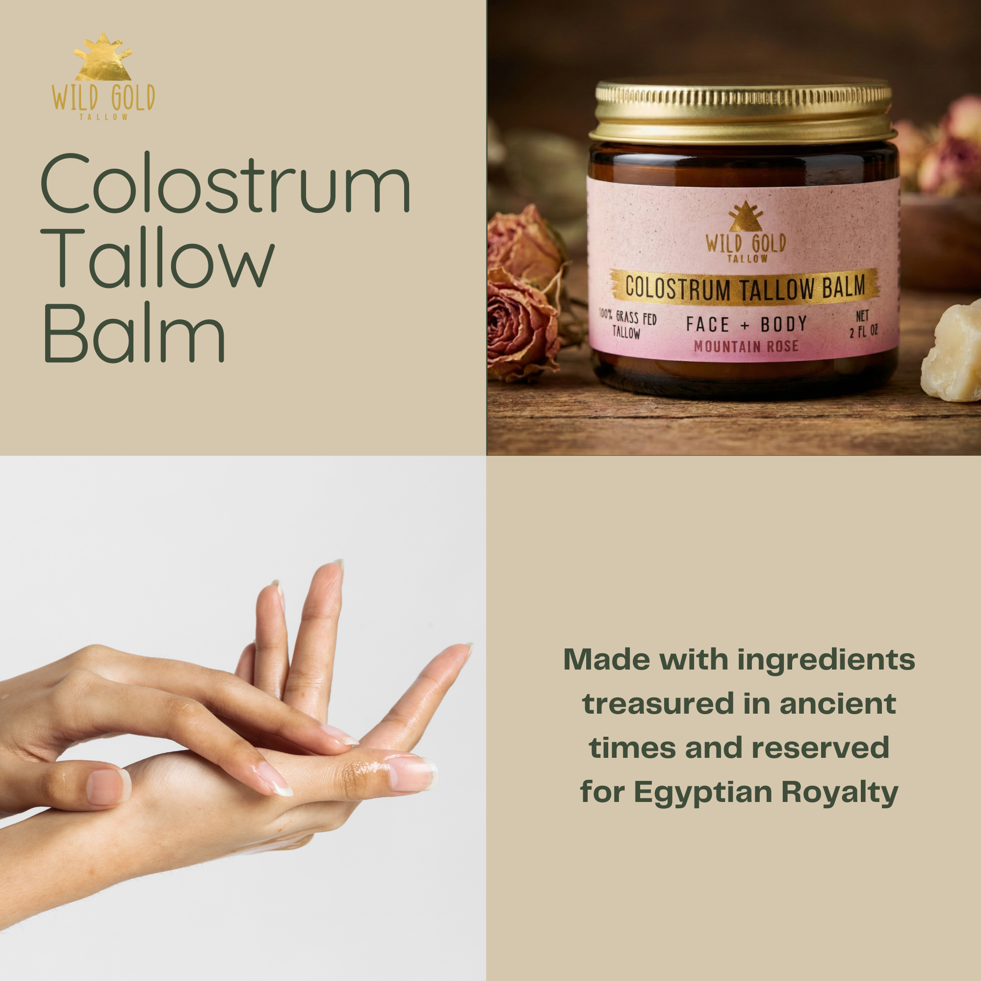 Wild Gold Tallow Facebook ad