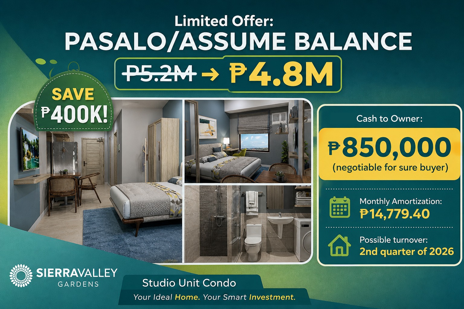 Pabahay ni Anita Facebook ad: Looking for an affordable condo?