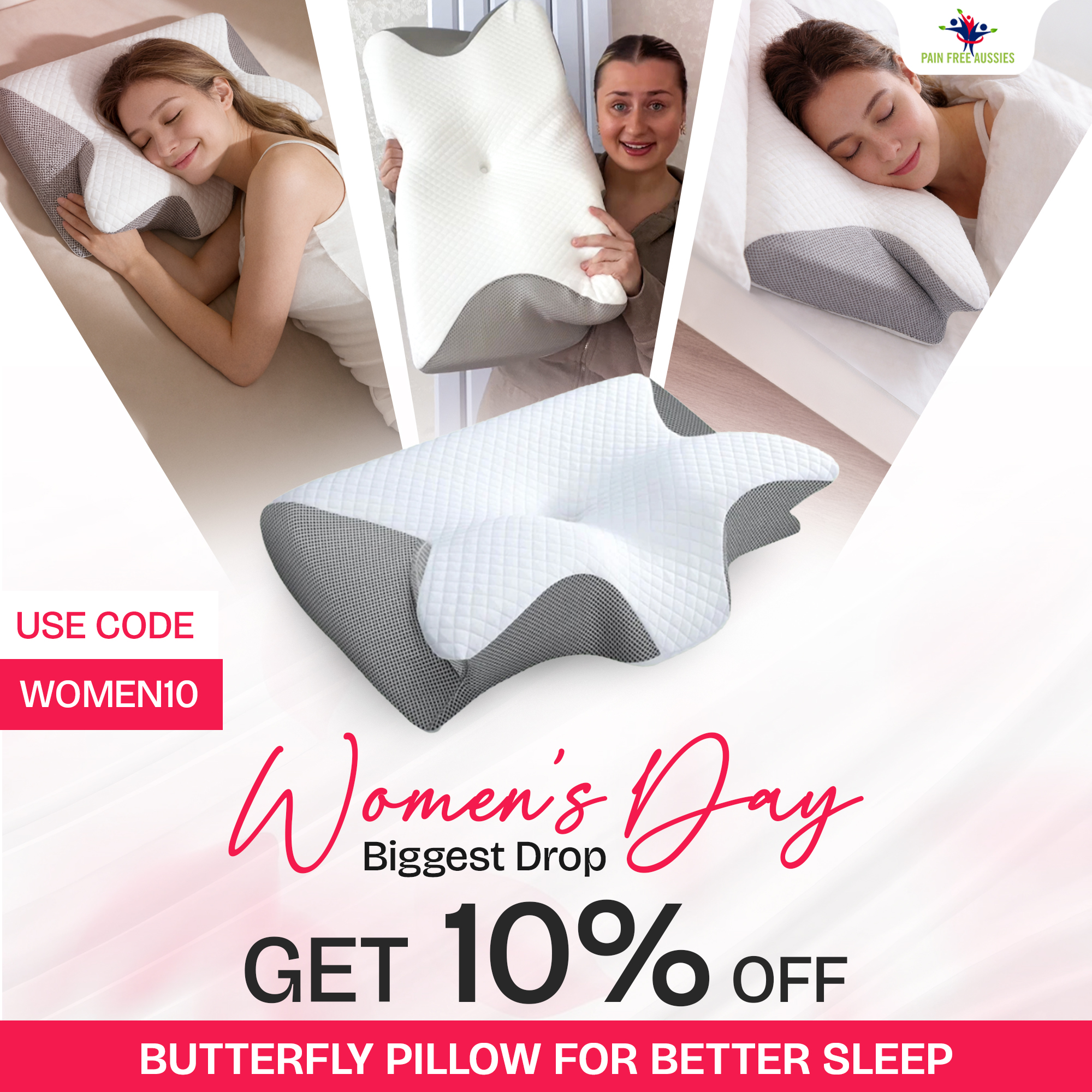 Pain Free Aussies Facebook ad