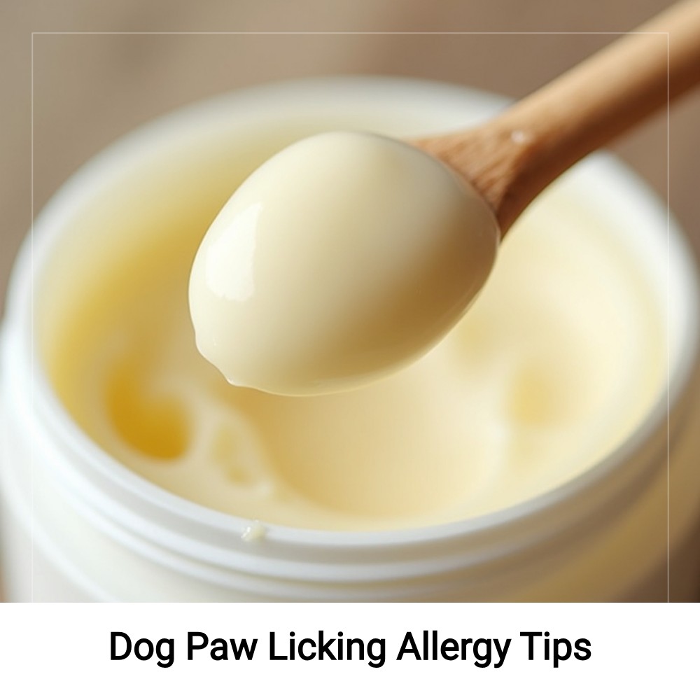 FAQArena Scoop Facebook ad: Dog Paw Licking Allergy Tips?