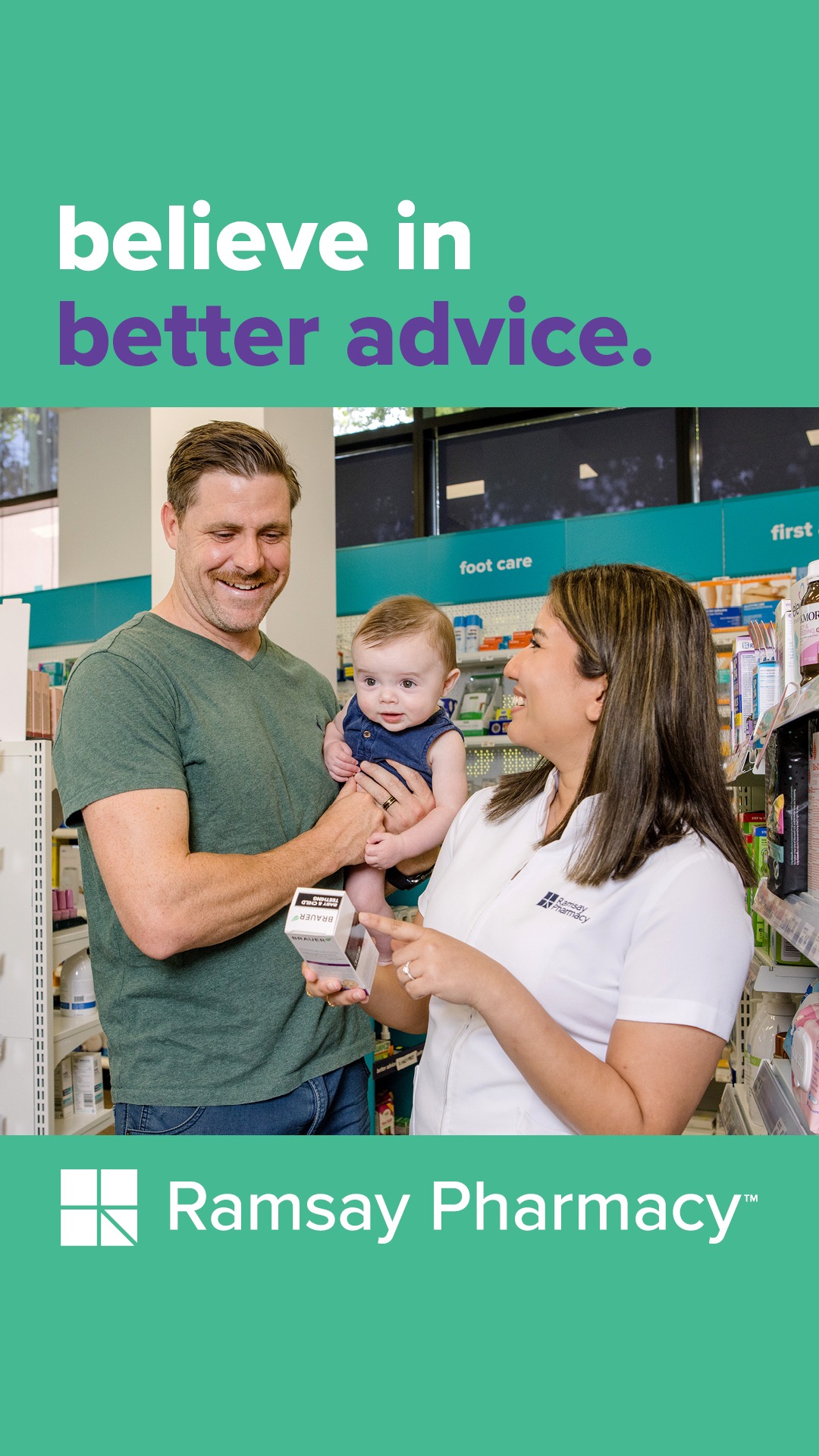 Ramsay Pharmacy Facebook ad from May 7, 2025