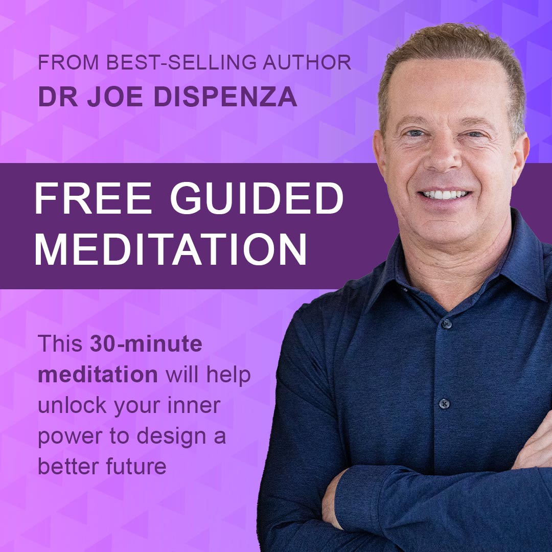 Hay House Facebook ad: FREE Guided Meditation with Dr Joe Dispenza!