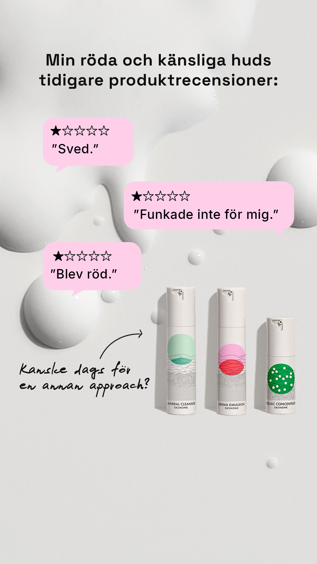 Skinome Facebook ad