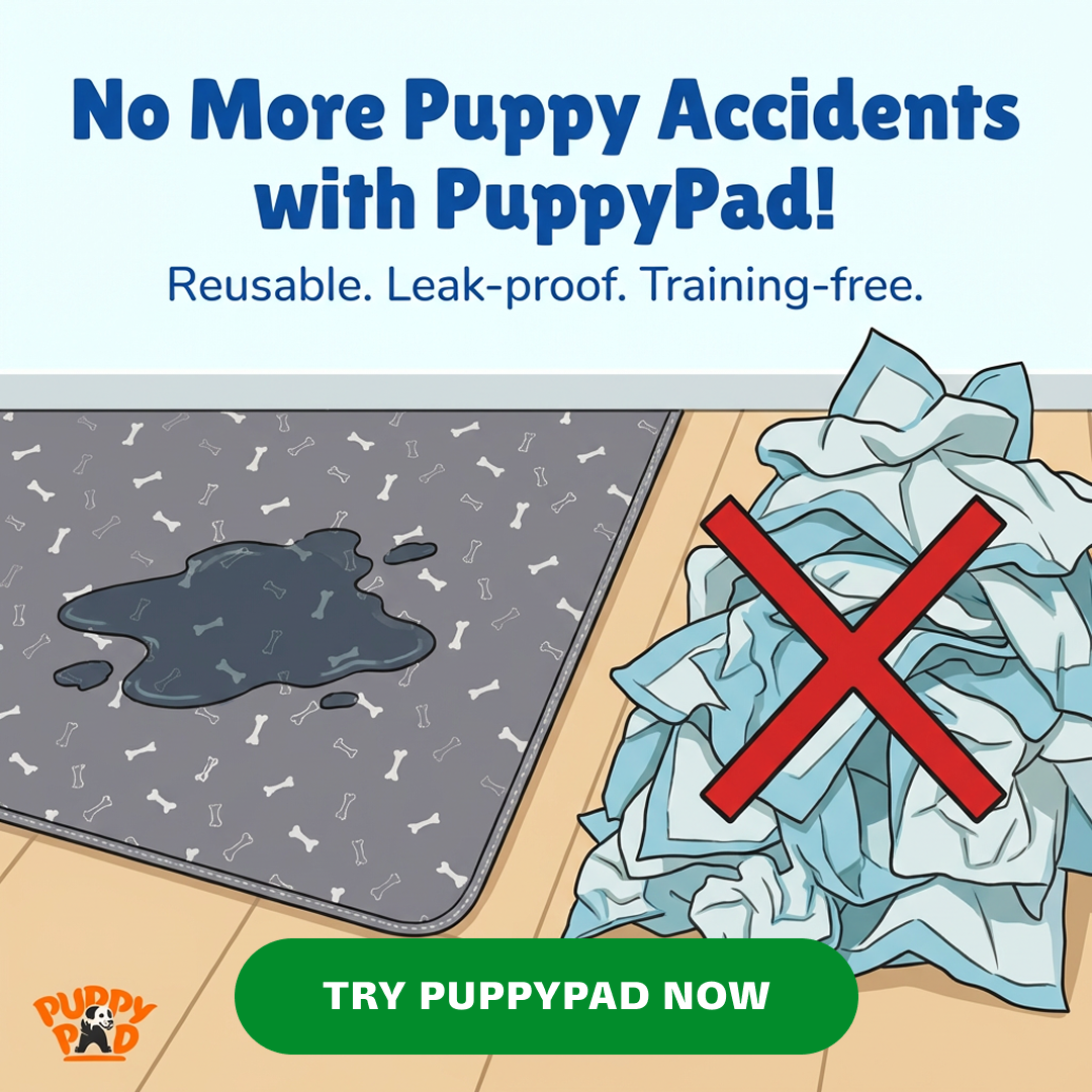 PuppyPad Facebook ad