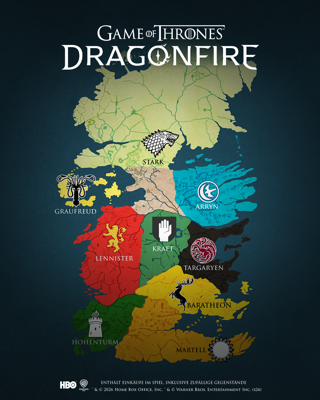 Game of Thrones: Dragonfire Facebook ad