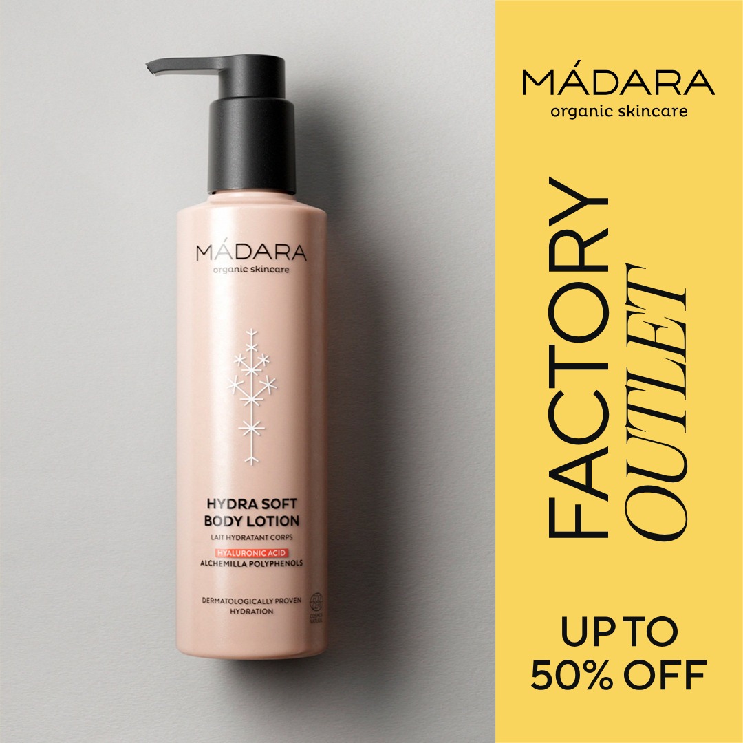 Mádara Organic Skincare Facebook ad
