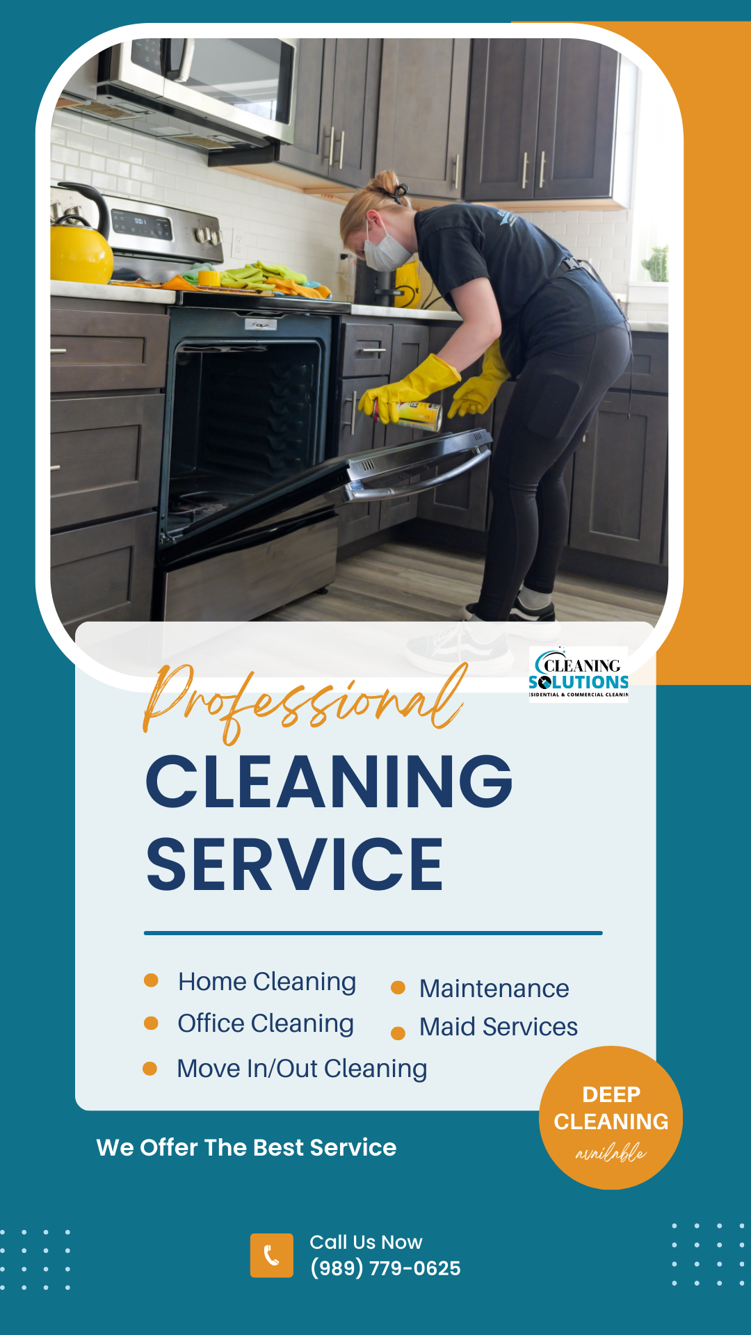 Cleaning Solutions Facebook ad