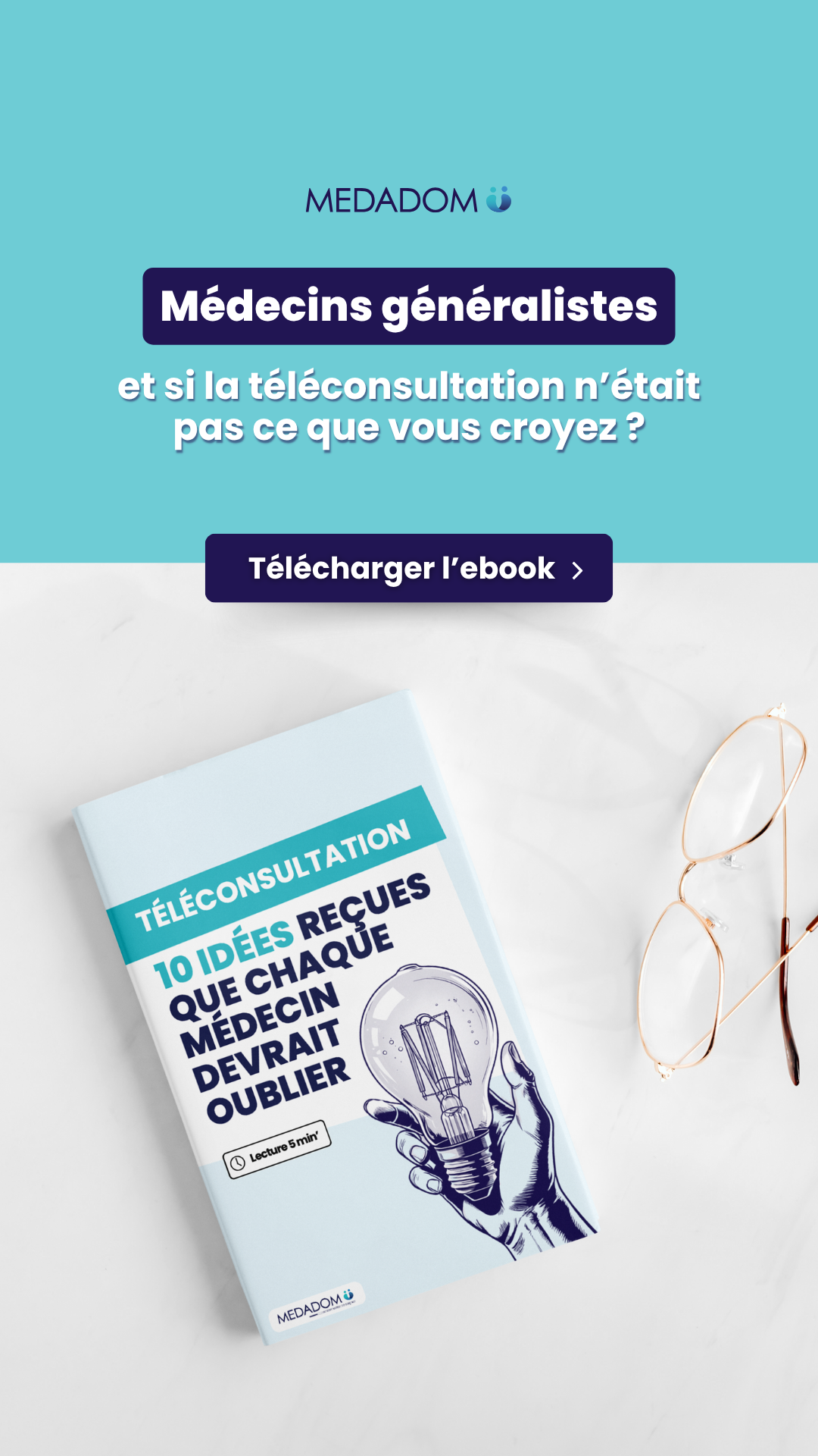 Medadom pour les Docteurs Facebook ad from Apr 21, 2026