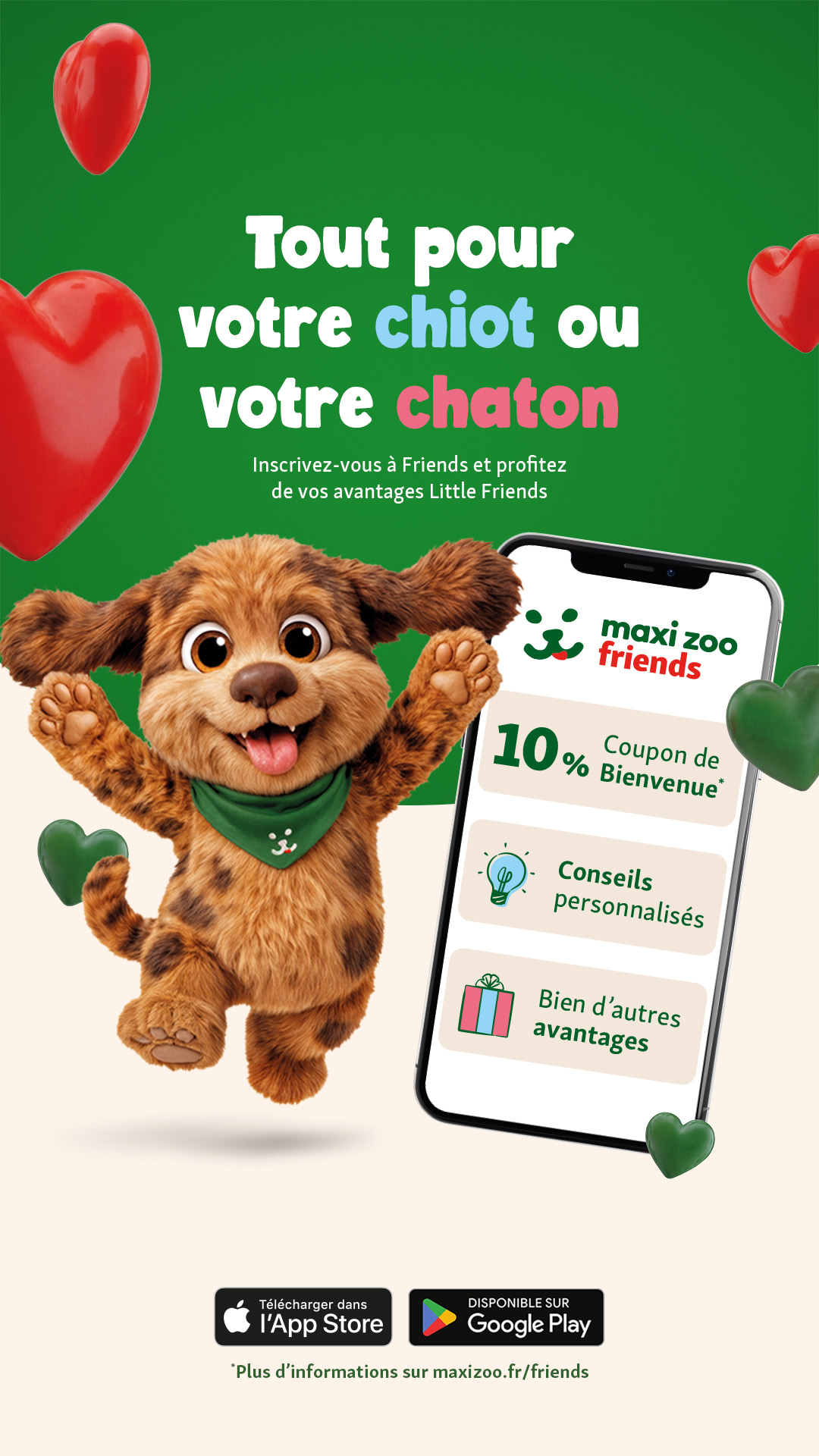 Maxi Zoo France Facebook ad