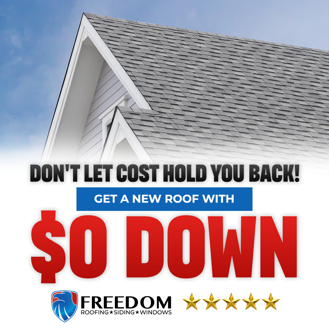 Freedom Restoration and Roofing Facebook ad