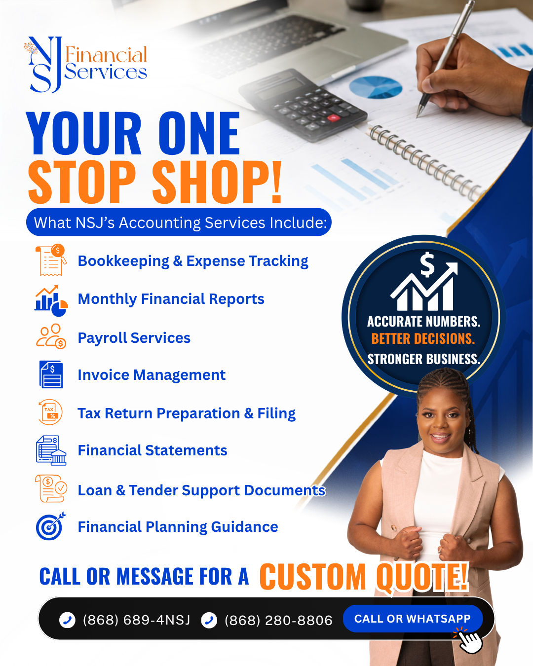 NSJ Financial Services Facebook ad