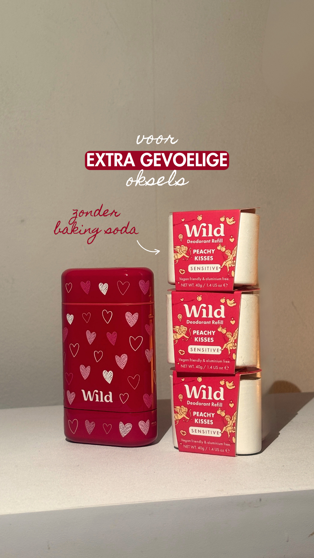 Wild Facebook ad: De hele dag frisheid en 24 uur bescherming - Peachy Kisses…