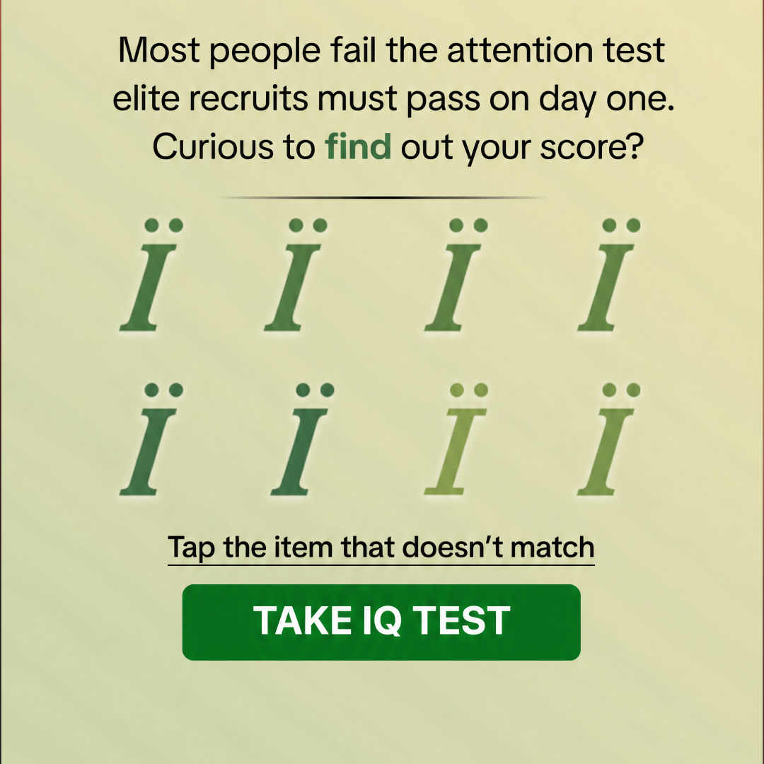 My IQ Facebook ad