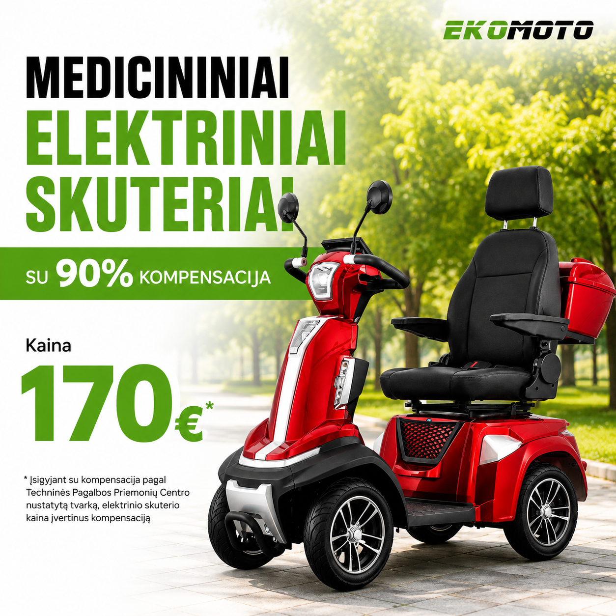 Ekomoto.lt Facebook ad