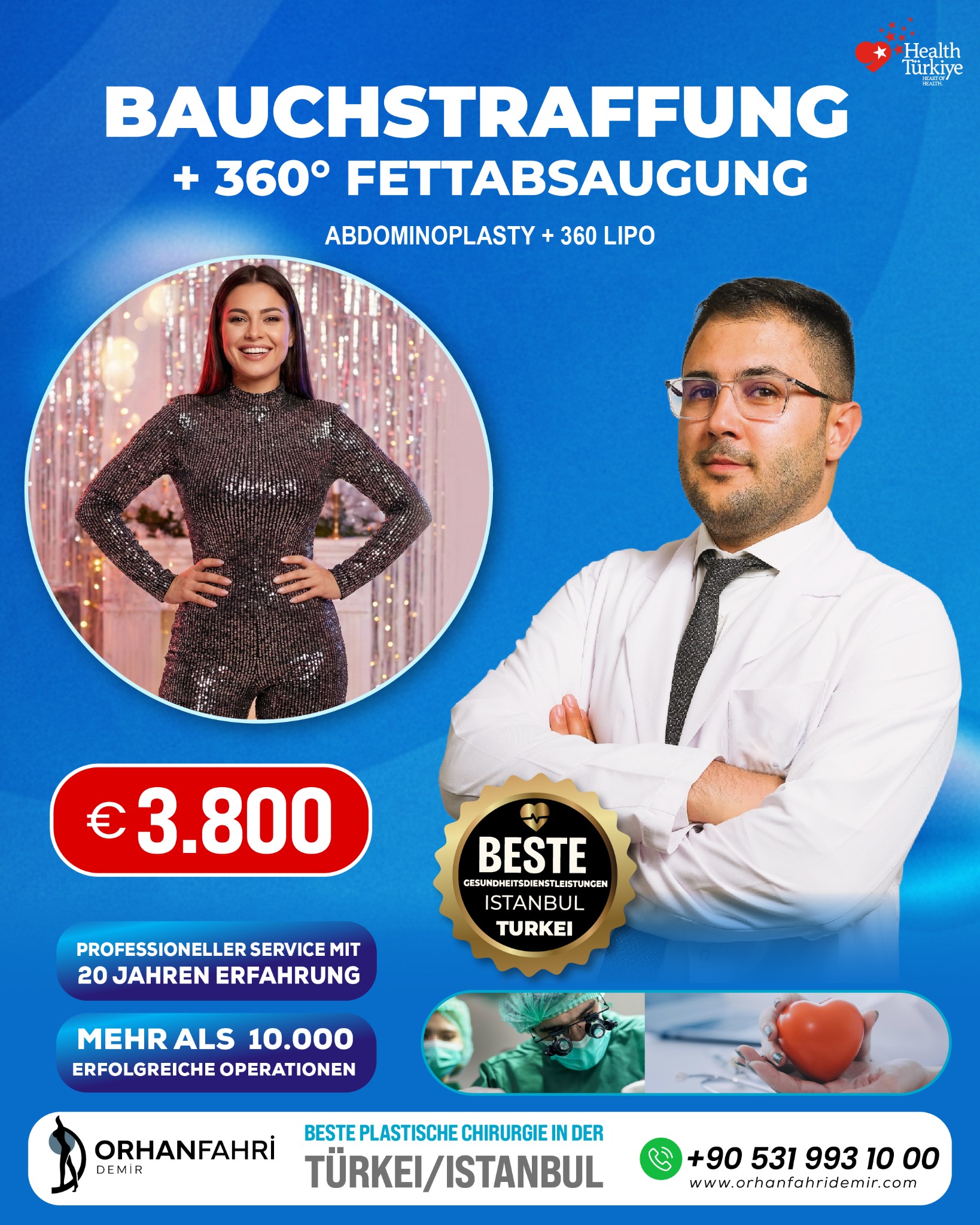 Dr. Orhan Fahri Demir Facebook ad: Beste Gesundheitsdienstleistungen Türkei/Istanbul