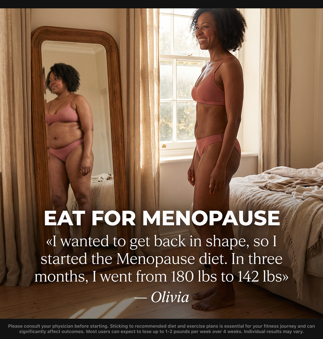 Menopause Diet Plan Facebook ad: Start Your Menopause Diet Today!