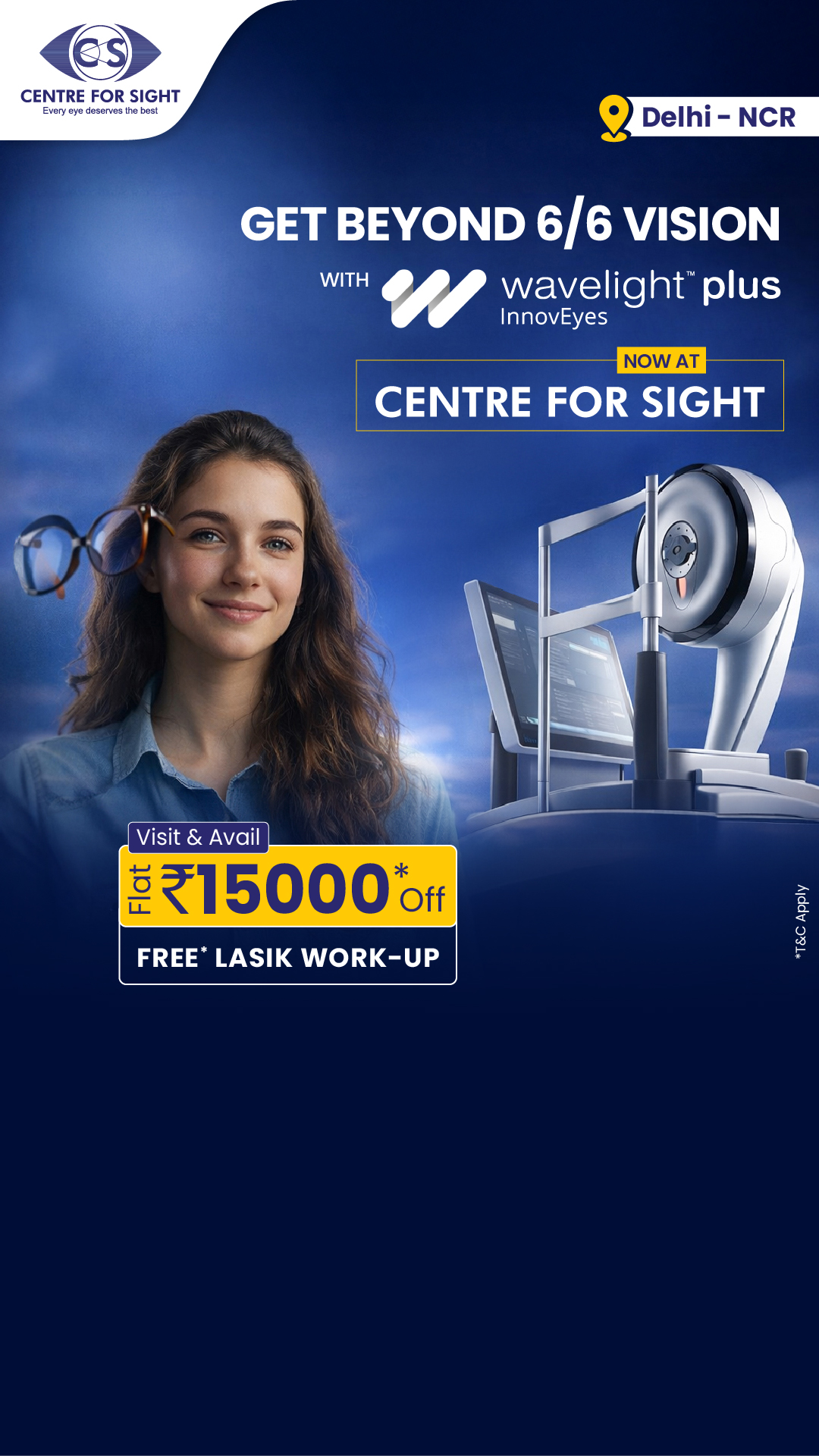 Centre For Sight - North Facebook ad
