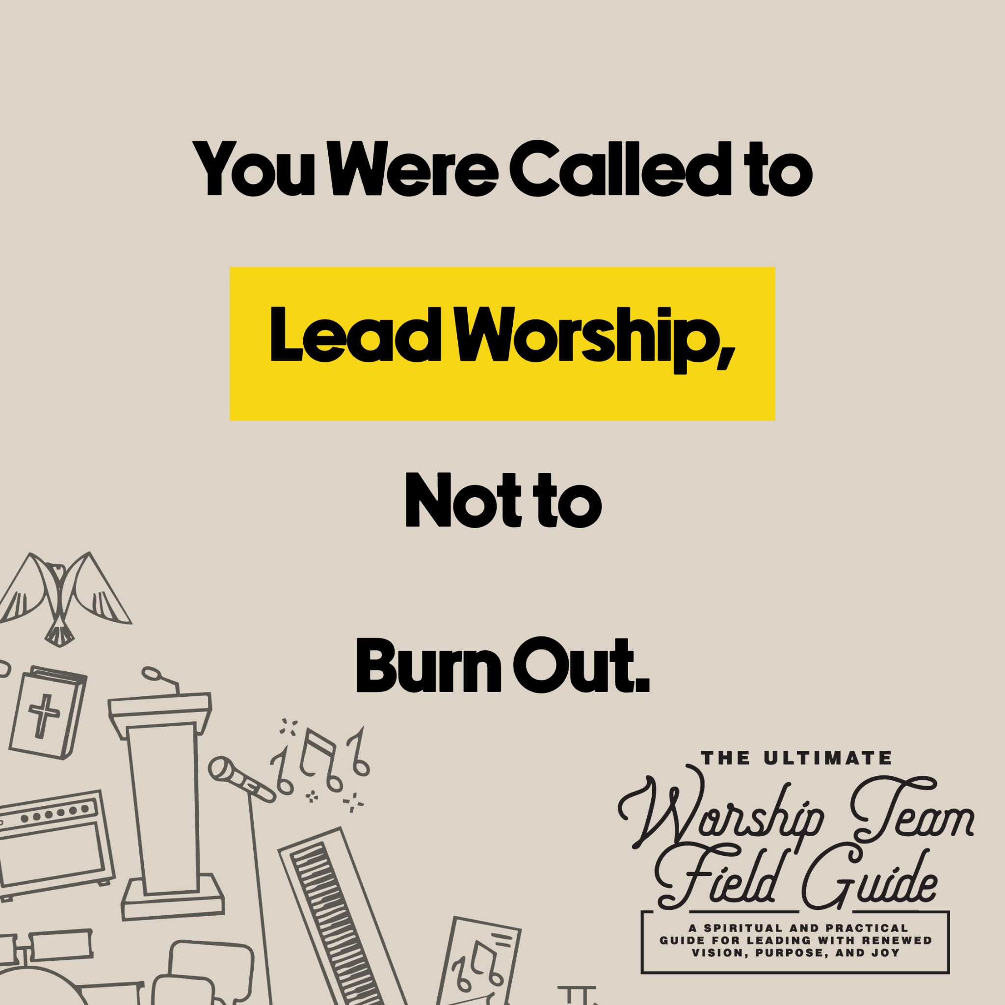 Justin Rizzo Facebook ad: Songs Don’t Build Culture. Leadership Does.