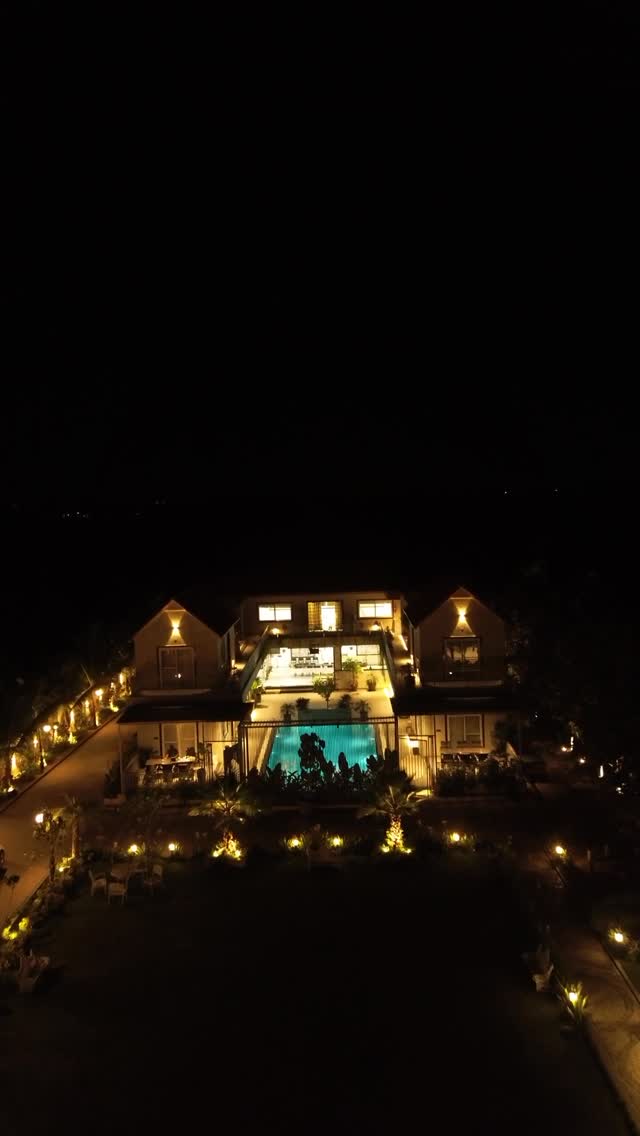 Inguva farm stay and convention Facebook ad: The night here doesn’t ask for attention, it…