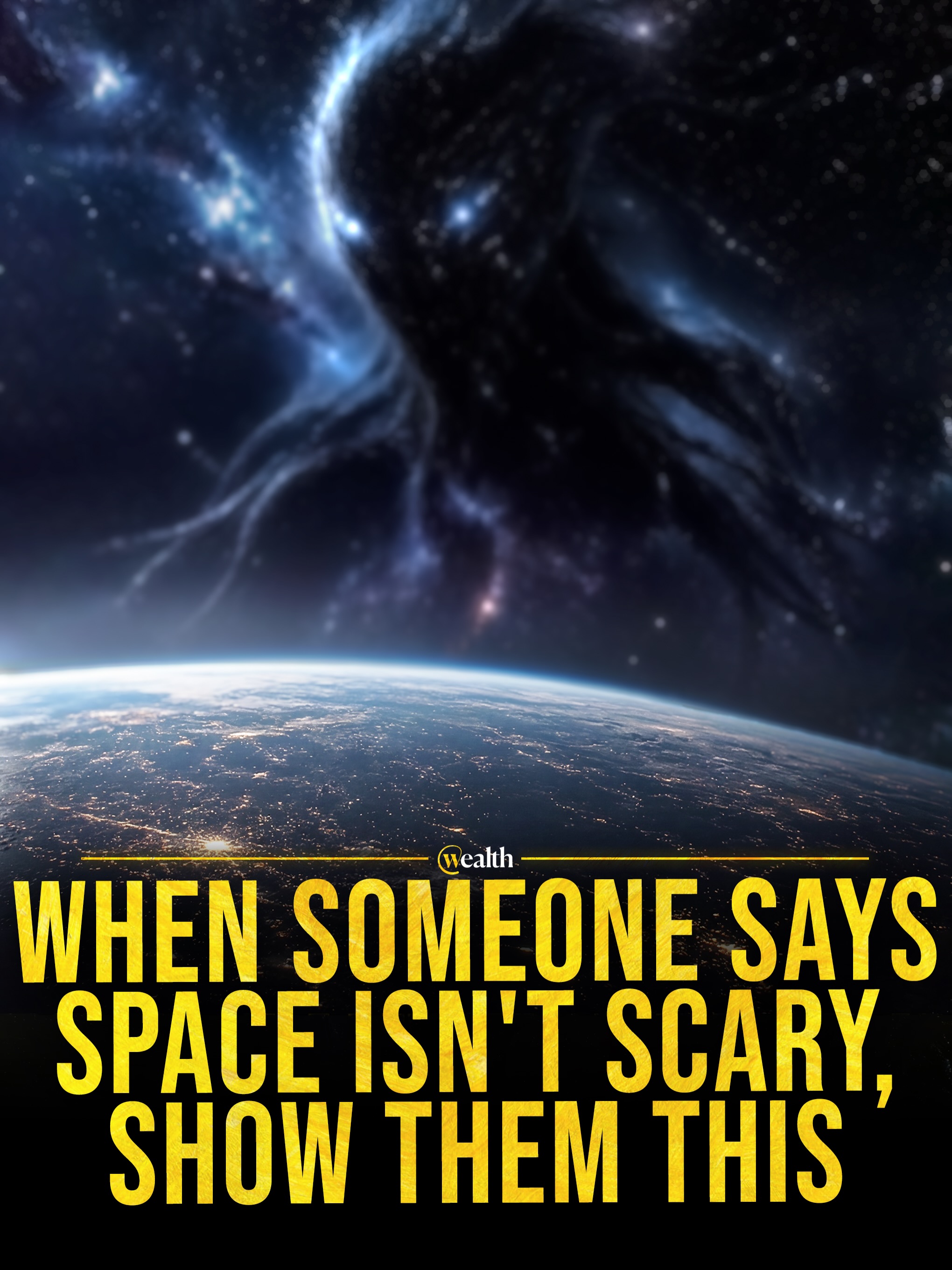wealth Facebook ad: Follow @Wealth and discover something incredible every…