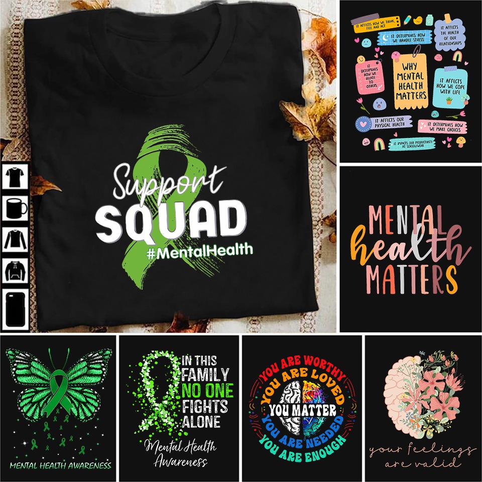 Mental Health Matters By VCGTee Facebook ad