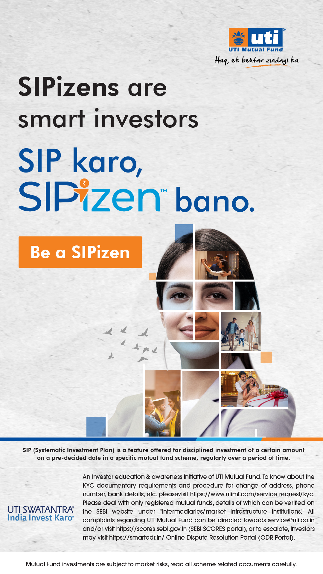 UTI Mutual Fund Facebook ad