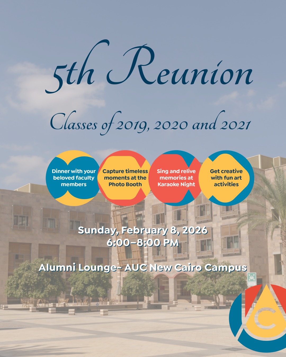AUC Alumni Facebook ad: 5th Reunion Celebration SM