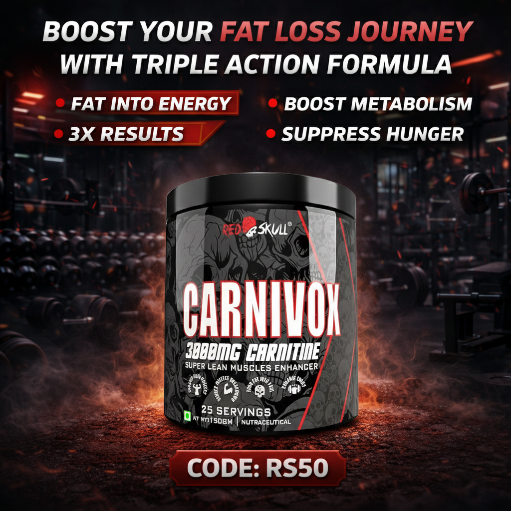 Redskull nutrition Facebook ad