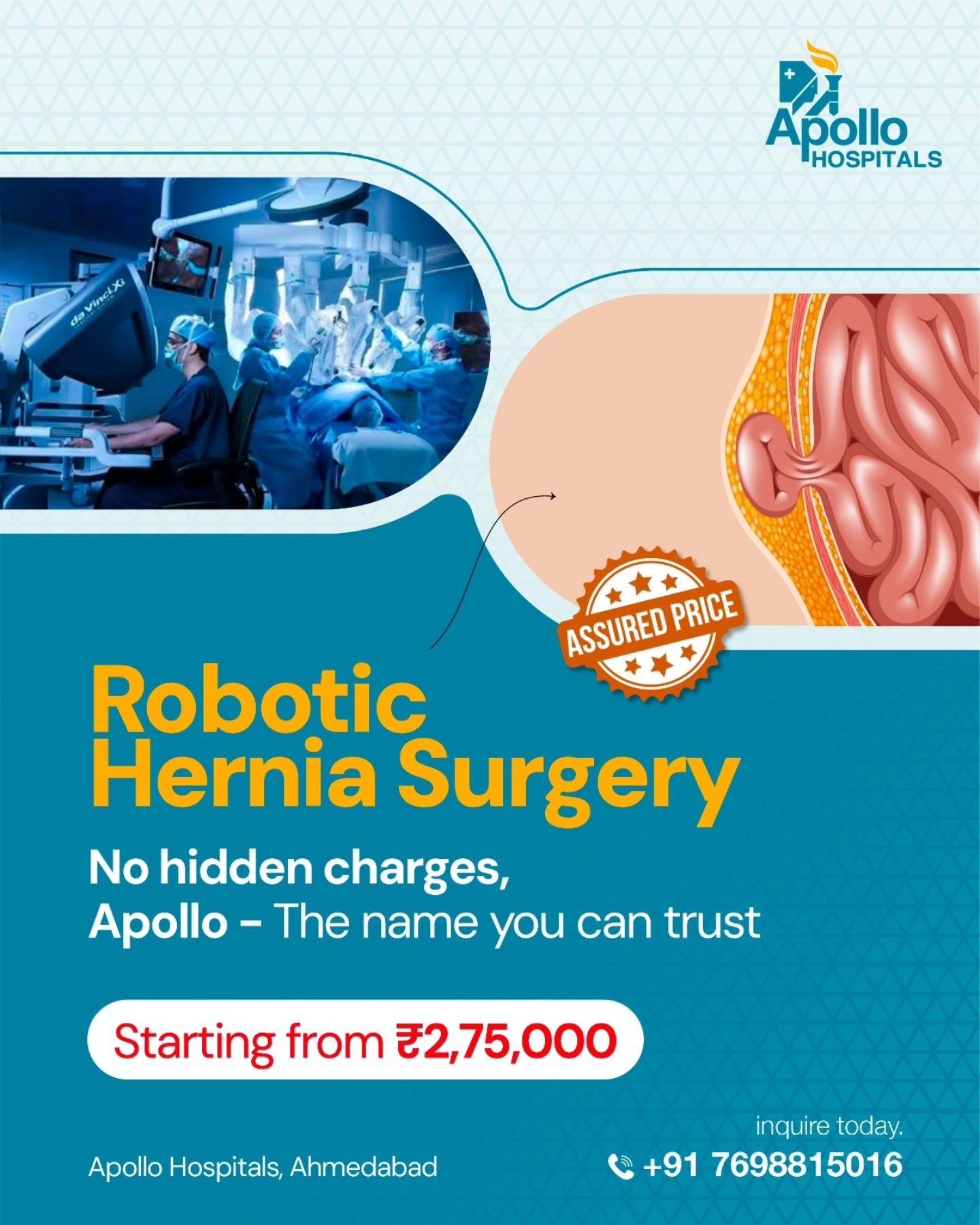 Apollo Hospitals Ahmedabad Facebook ad