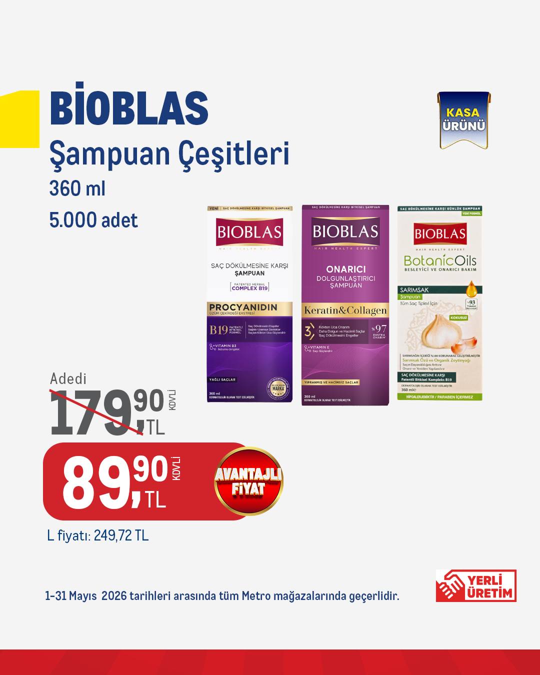 Metro Türkiye Facebook ad: Kişisel bakım ve temizlikte aradığınız her şey Metro’da!