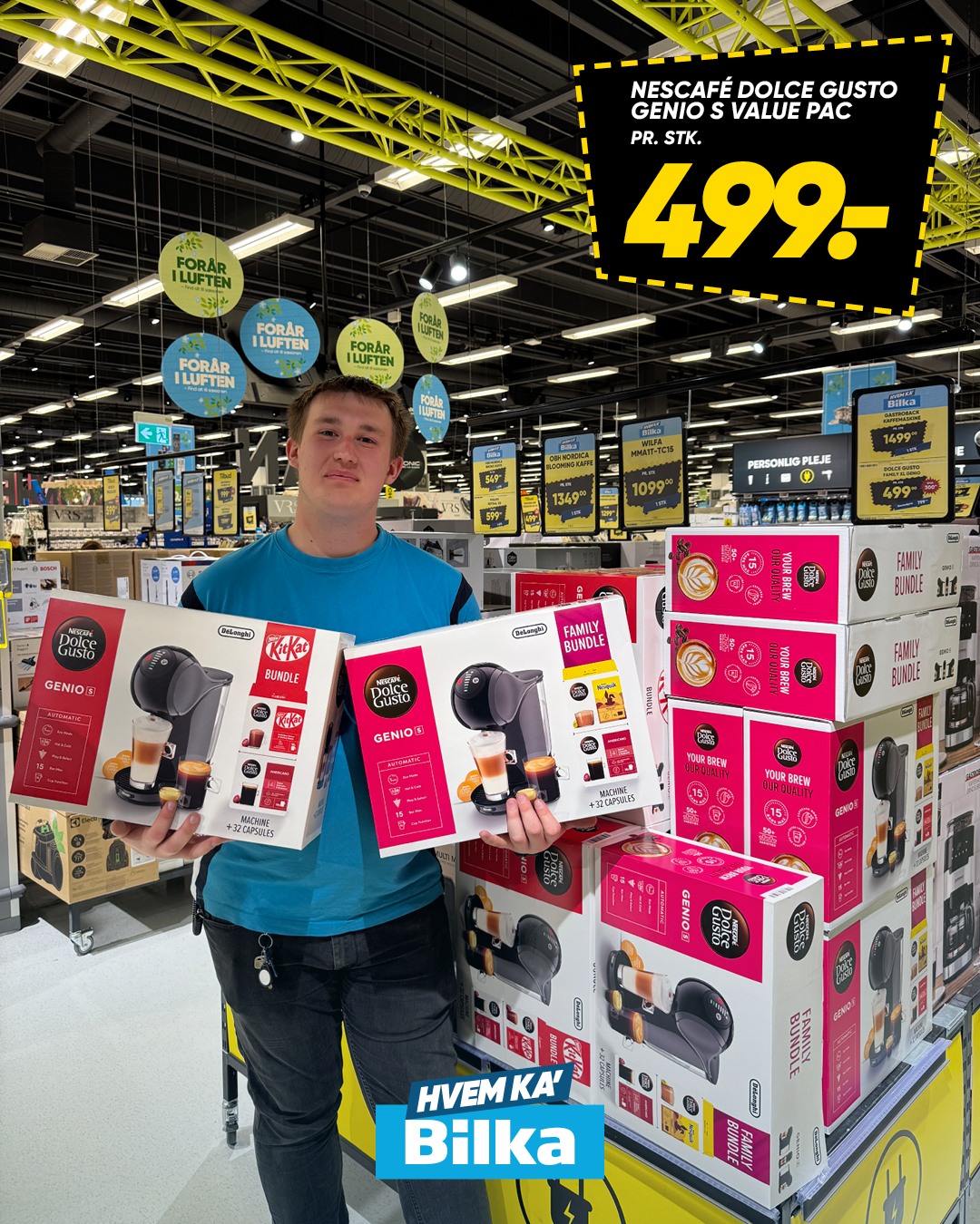 Bilka Facebook ad: Se mere i avisen