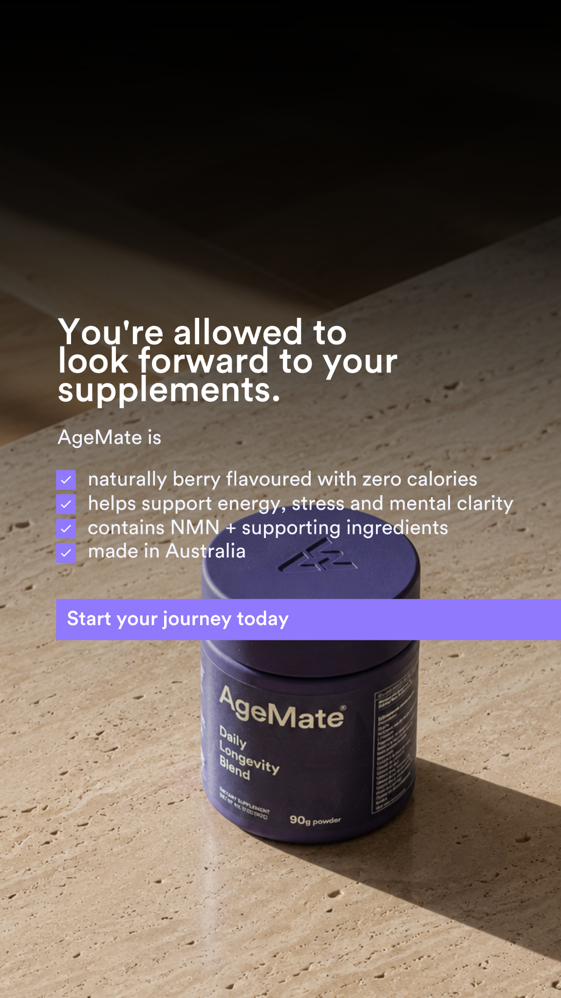 AgeMate Facebook ad