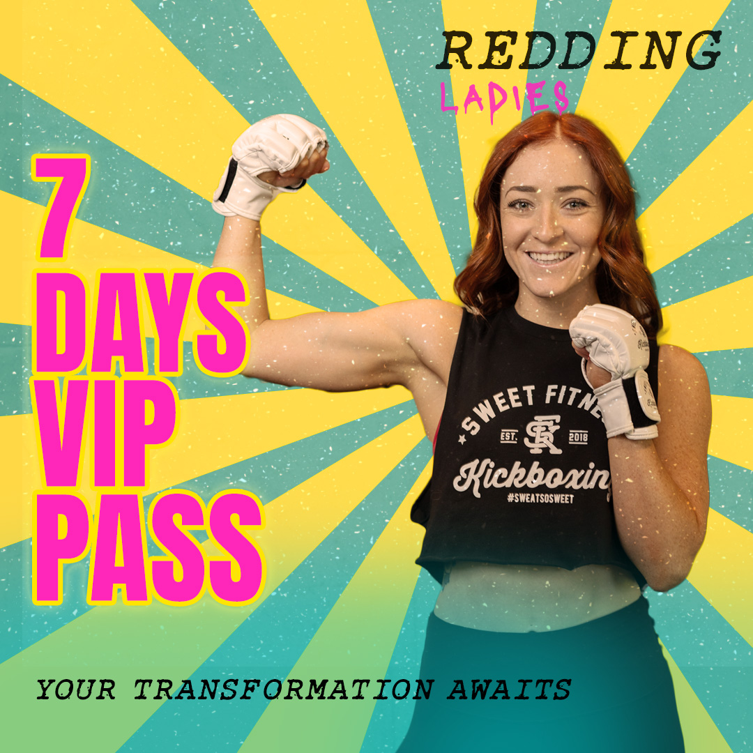 Sweet Fitness Kickboxing - Redding Facebook ad
