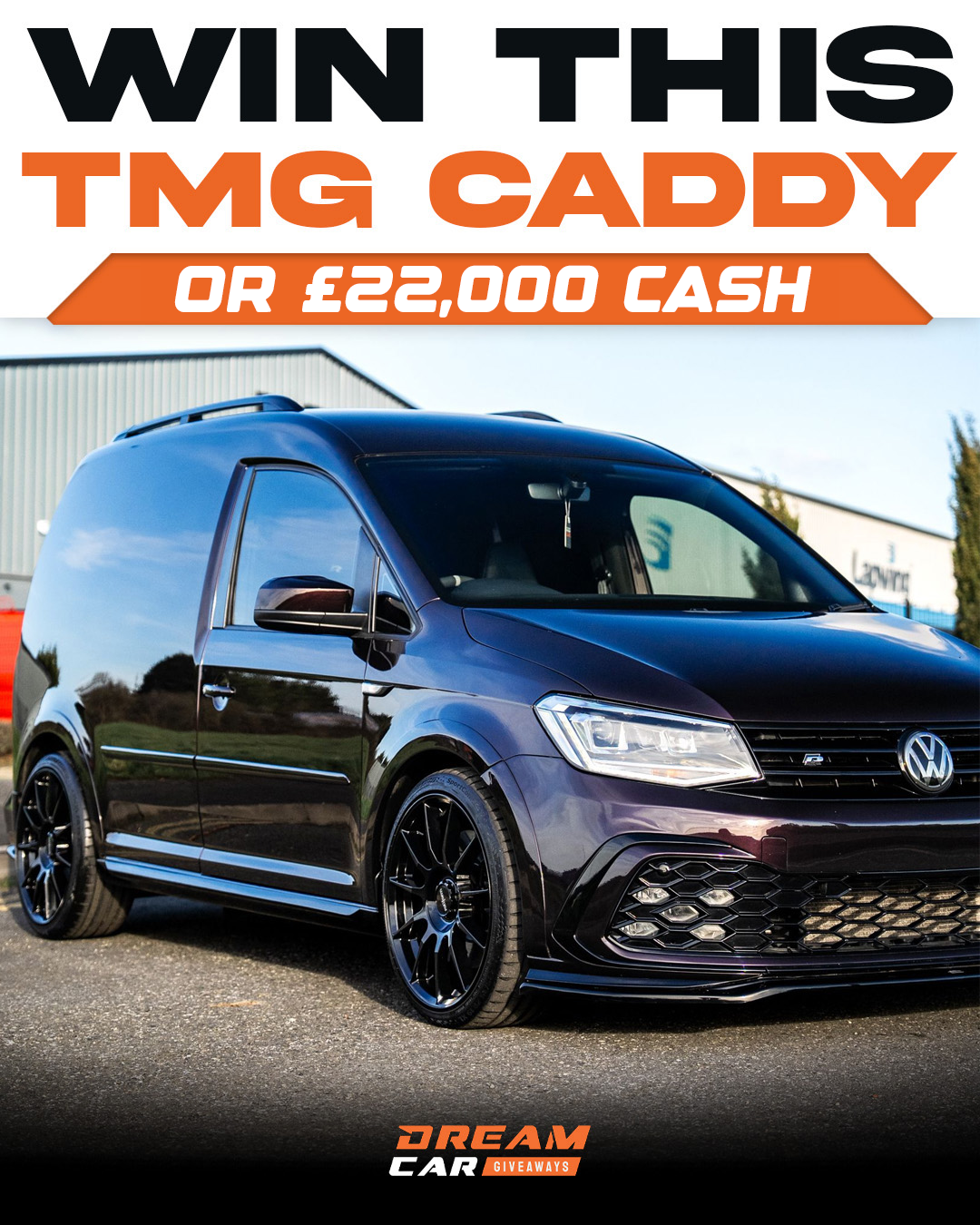 Dream Car Giveaways Facebook ad