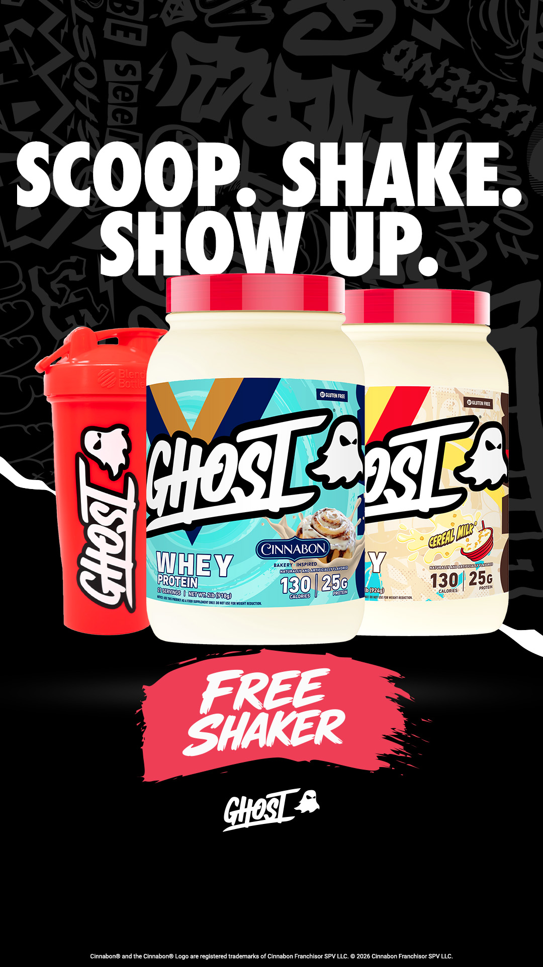 GHOST Facebook ad