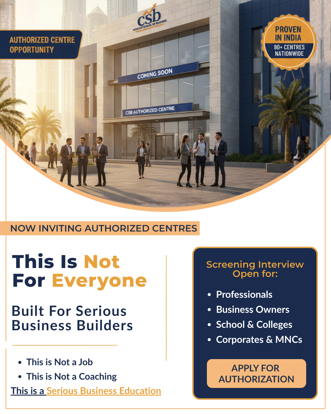 Catalyst School of Business Facebook ad