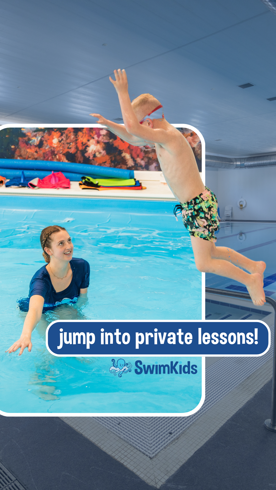SwimKids Facebook ad from Apr 29, 2025