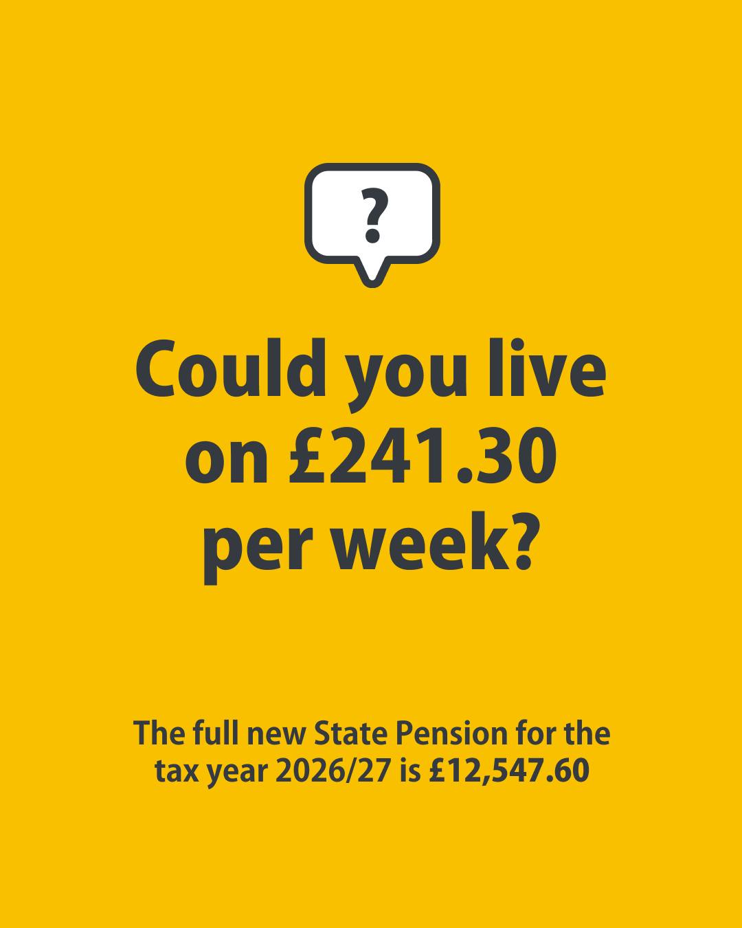 PensionBee Facebook ad: The State Pension is a regular payment from…