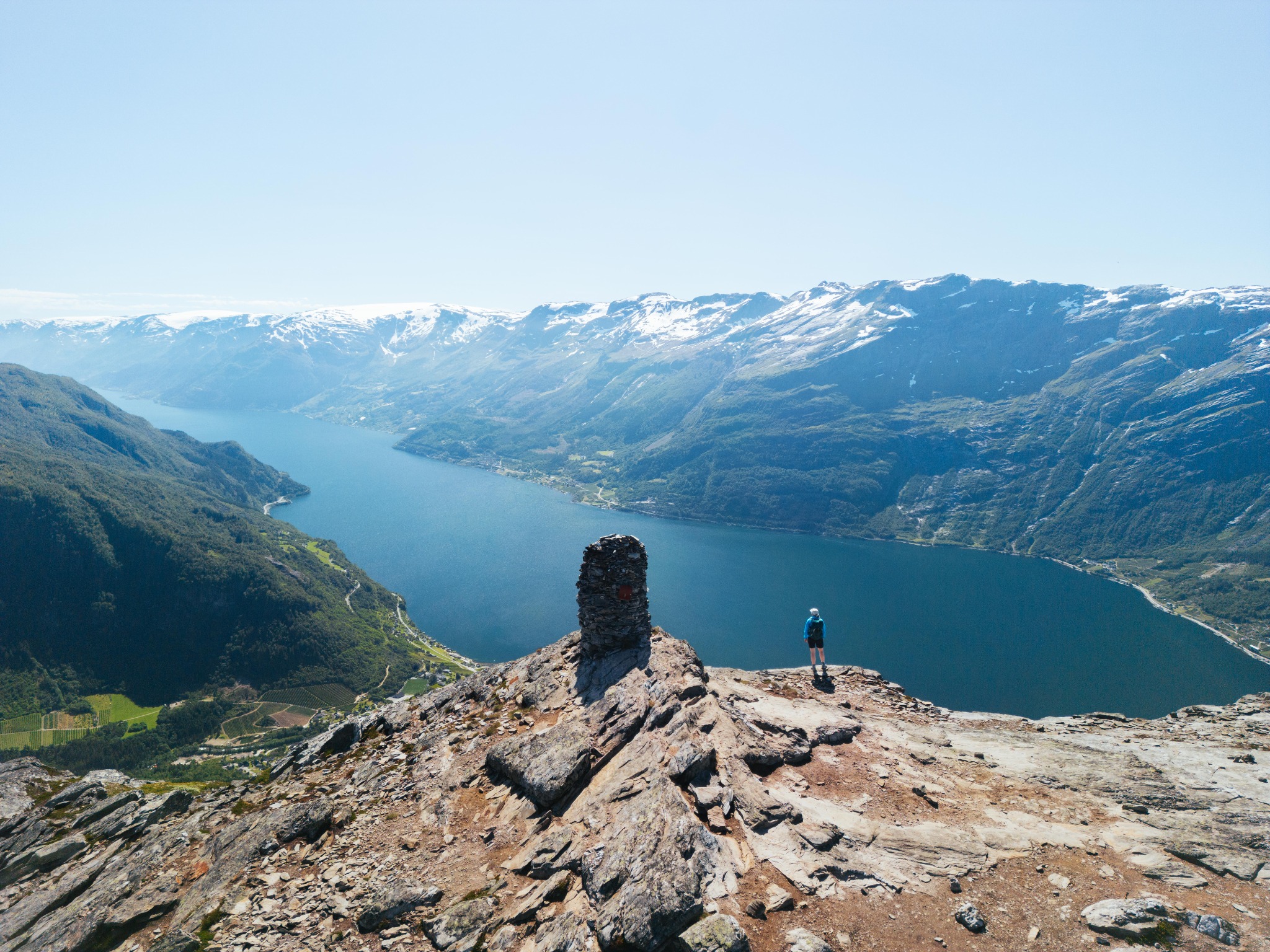 Vøringfoss Hotel Facebook ad: Belønningen etter fjellturen.