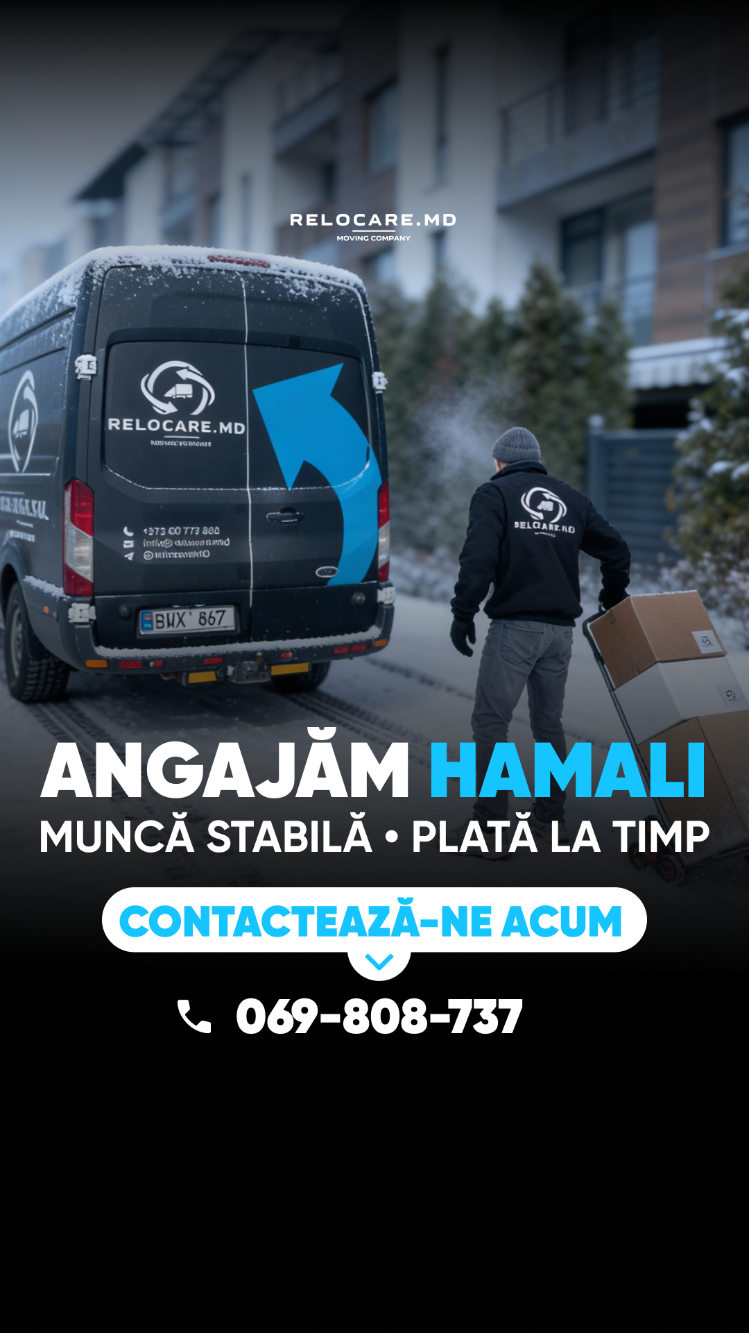 Relocare.MD - Hamali & Transport Facebook ad