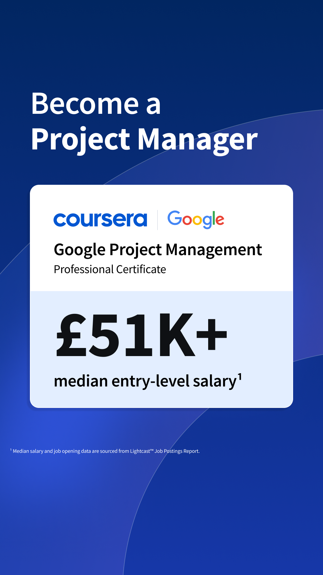 Coursera Facebook ad