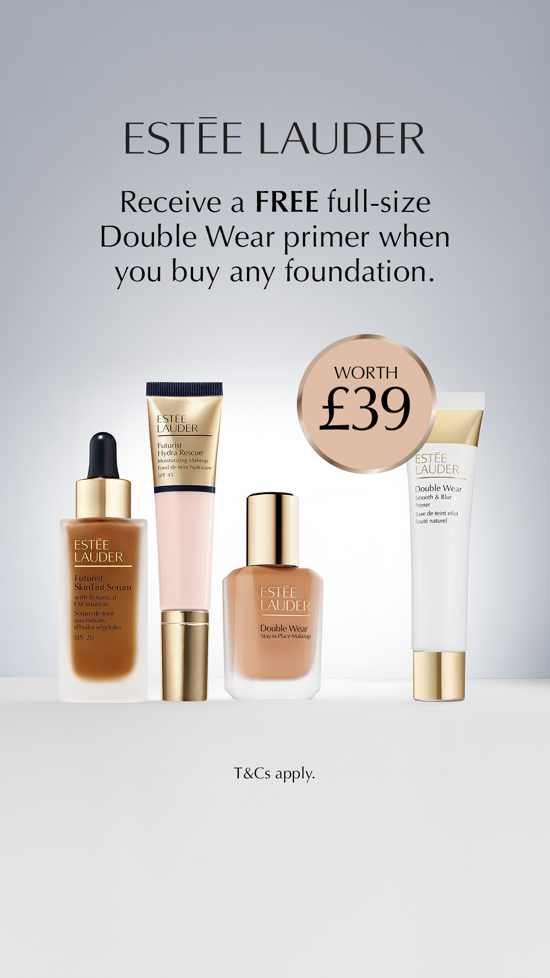 Estée Lauder UK Facebook ad