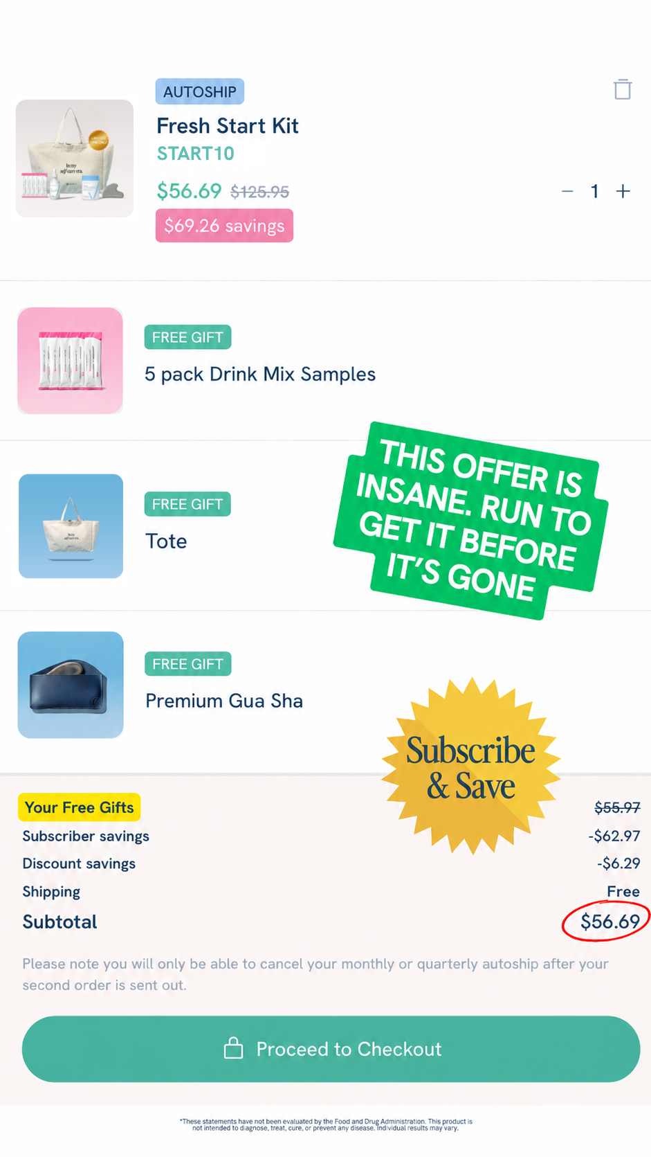 Happy V Facebook ad