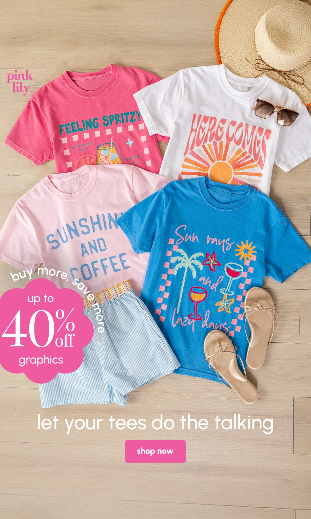 Pink Lily Facebook ad
