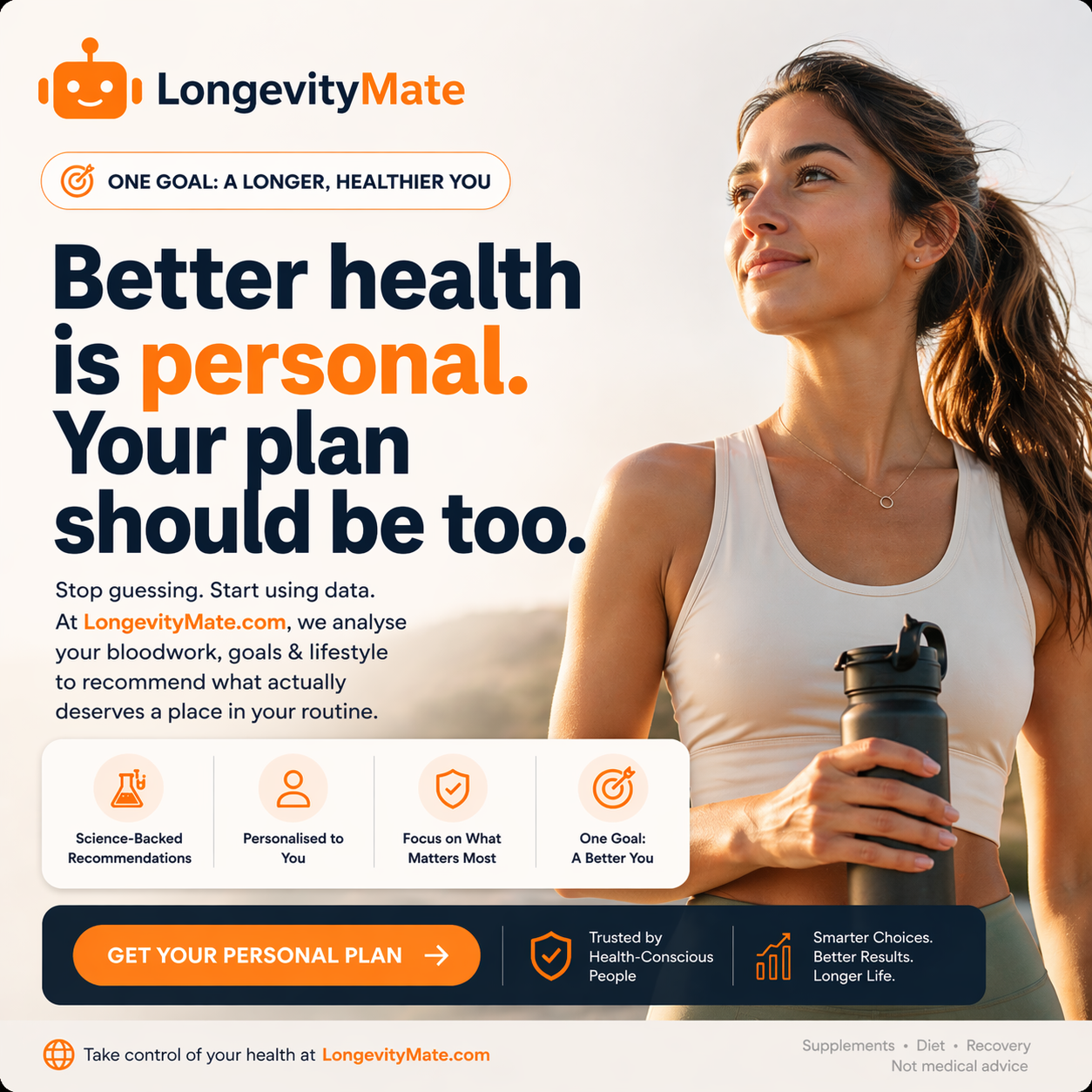 LongevityMate Facebook ad from Apr 22, 2026