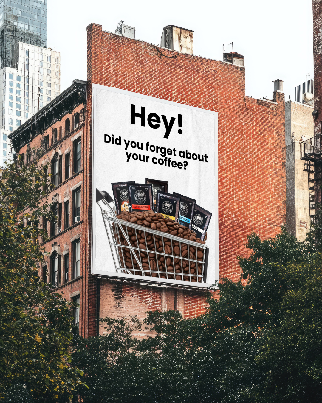 Rampage Coffee Co. Facebook ad