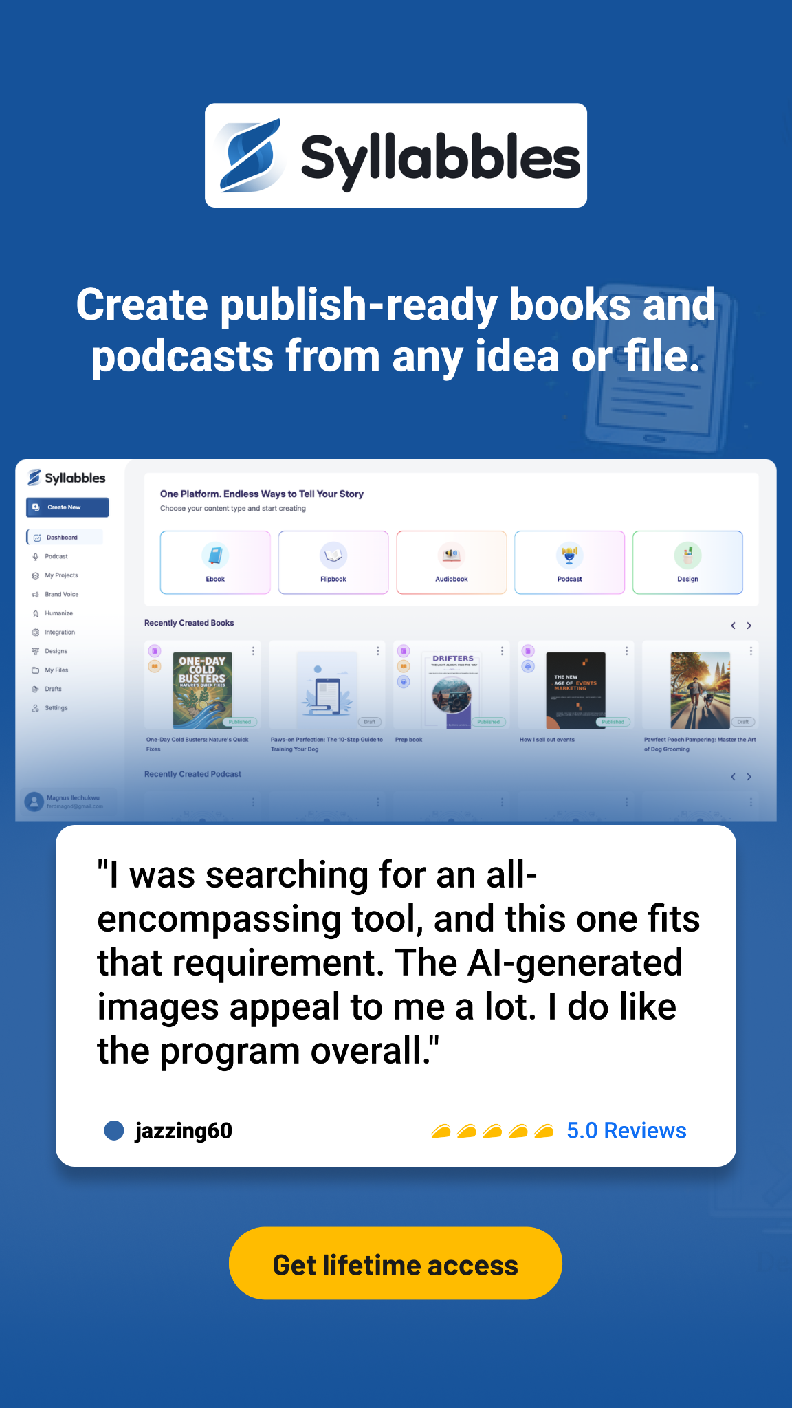 AppSumo Facebook ad