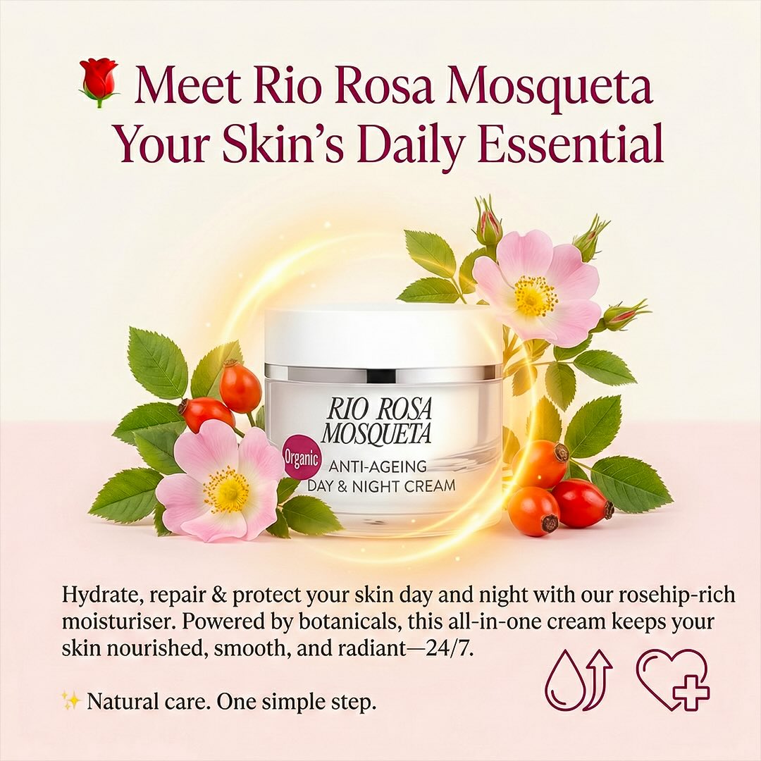Rio Health Products Facebook ad: One Jar. Day & Night.