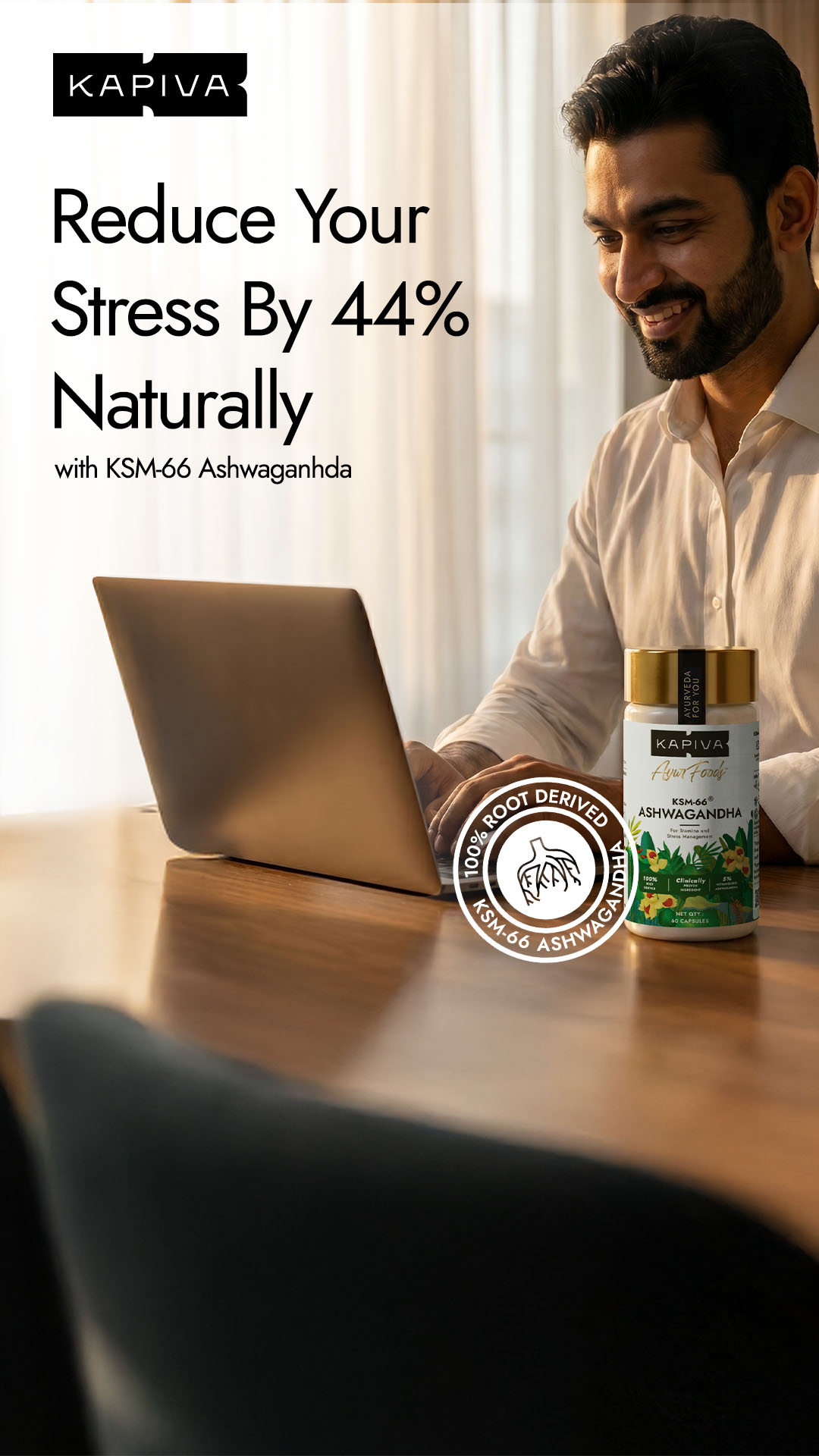 Daily Wellness Solutions by Kapiva Facebook ad