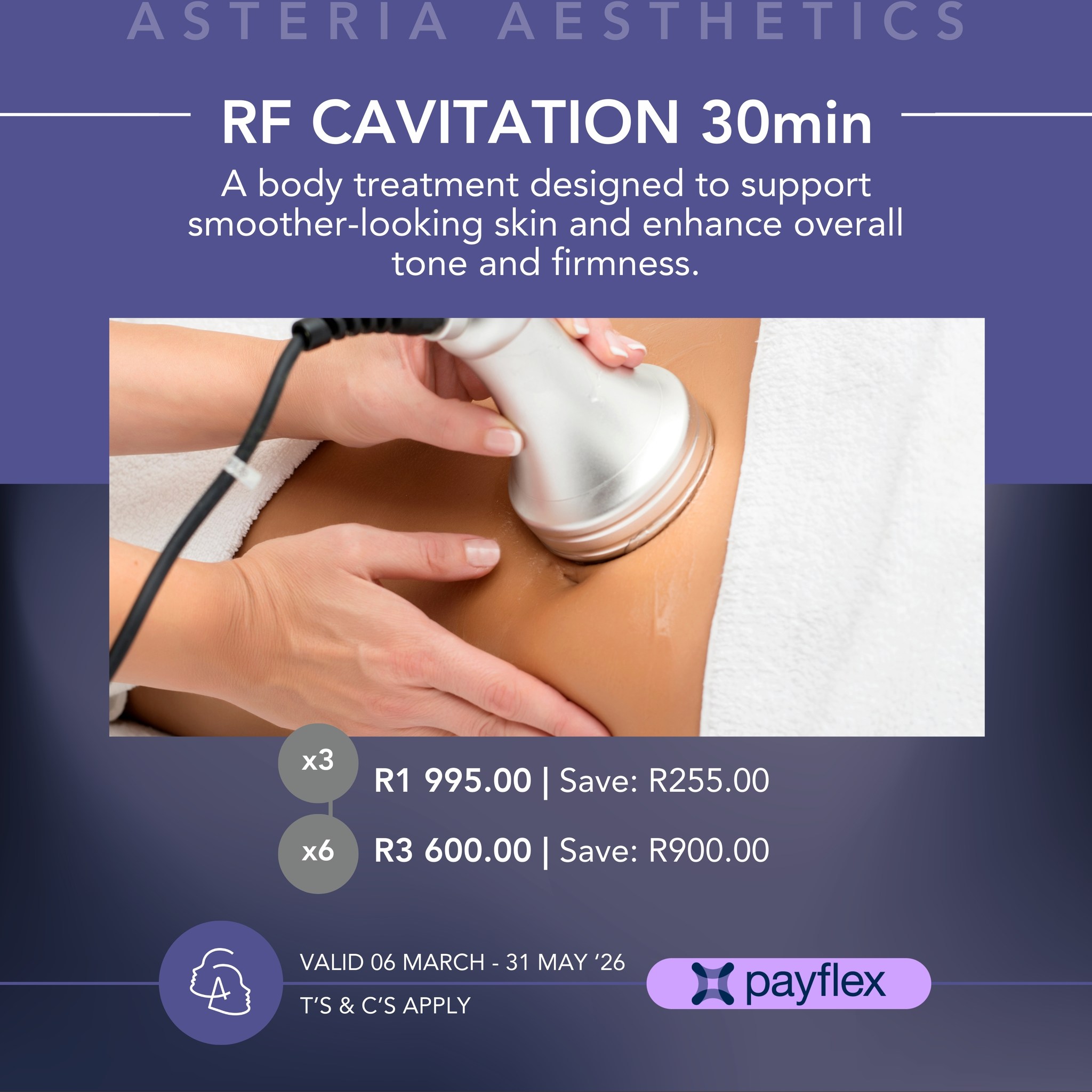 Asteria Aesthetics Facebook ad: Enhance your beauty in the hands of our…